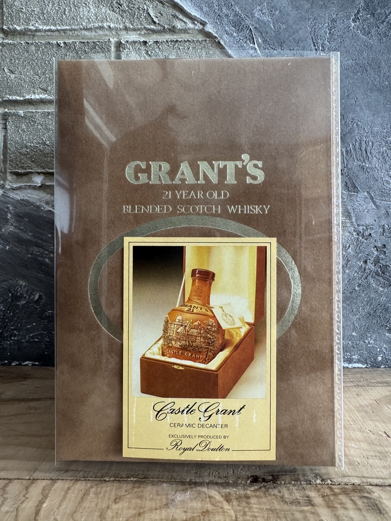 Grant's 21 years Castle Grant