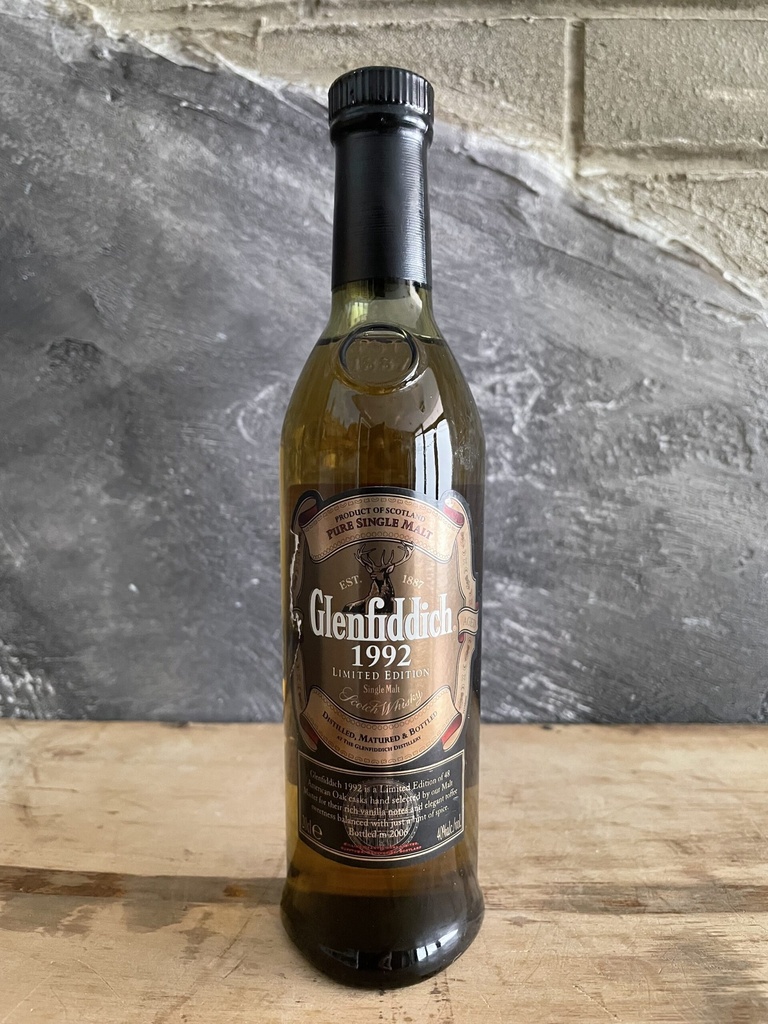 Glenfiddich 1992 Limited Edition