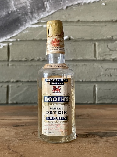 Booth's Finest Dry Gin 1950