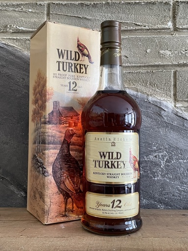 Wild Turkey 12 years 'Split Label'