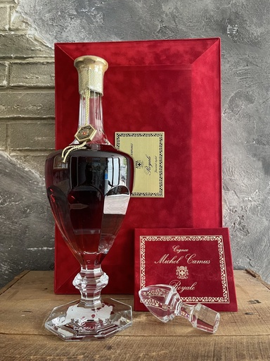Baccarat France Crystal Decanter Made For Camus Cognac 1853