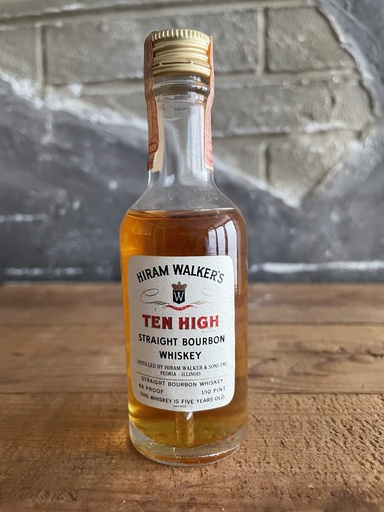 Ten High Straight Bourbon Whiskey