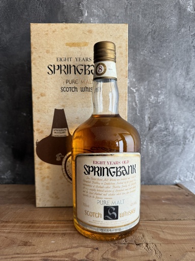 Springbank 8 years 1984 Final Edition
