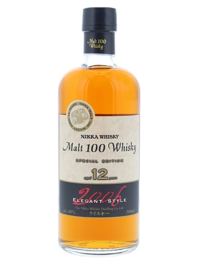 Nikka Malt 100 Whisky Elegant Style