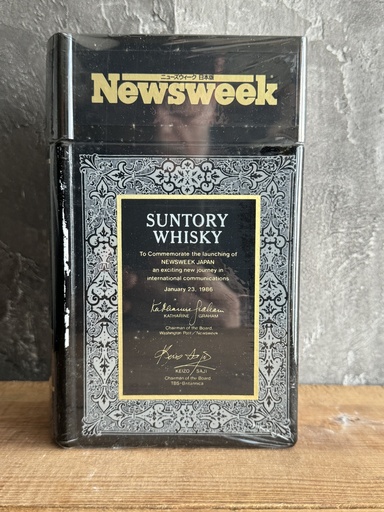 Suntory Old Newsweek Ceramic Book