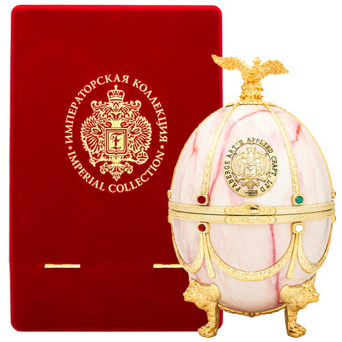 Ladoga Imperial Collection Fabergé Pink Marble