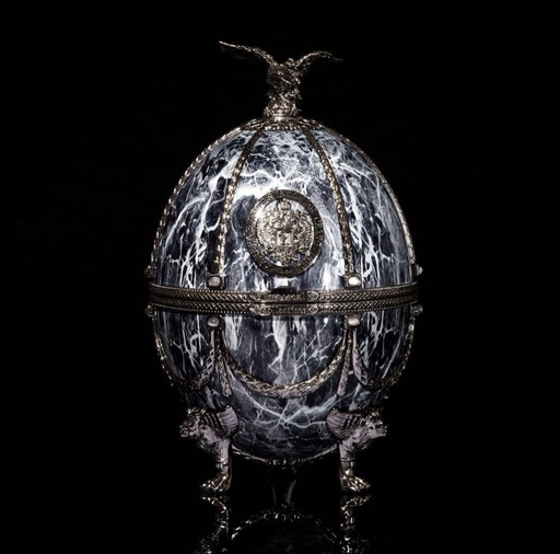 Ladoga Imperial Collection Fabergé Grey Marble