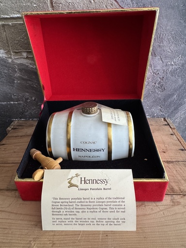 Hennessy Napoleon Limoges Porcelain Barrel